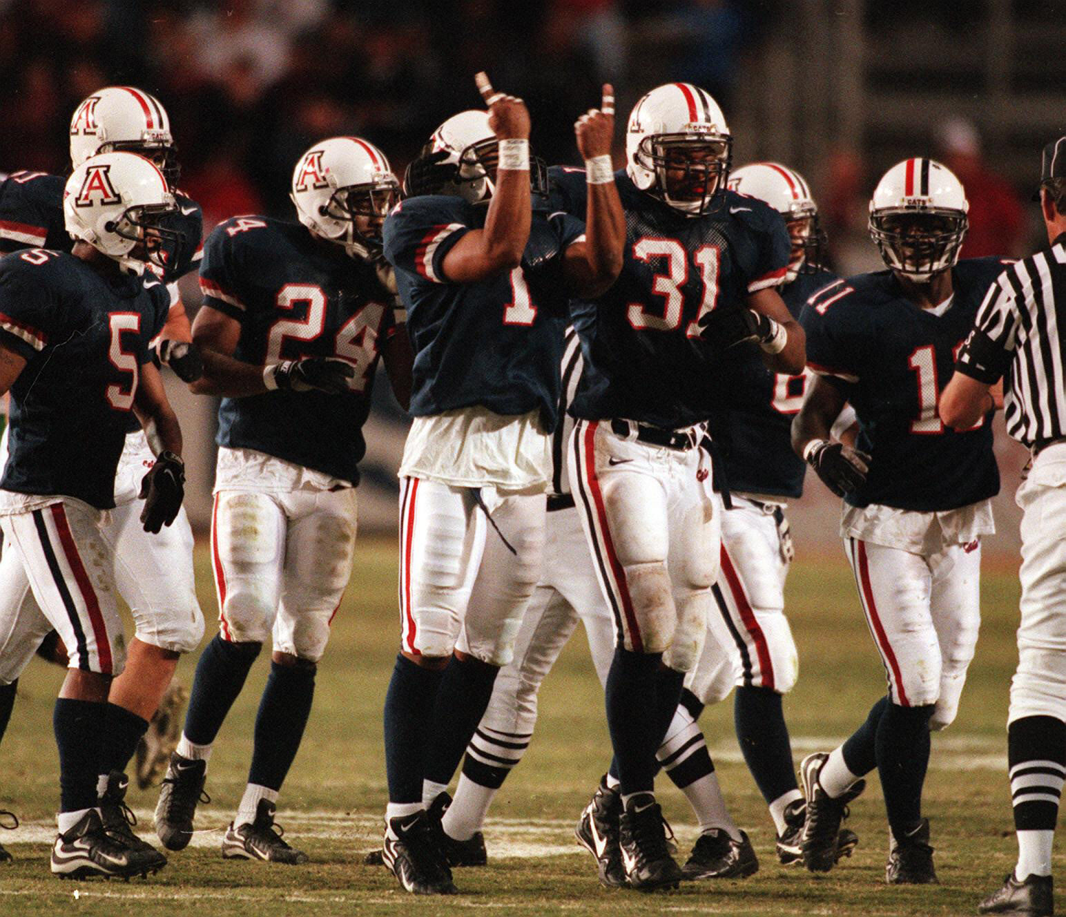 University of Arizona, football, 1998